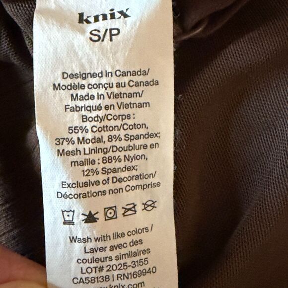 Knix Rib Scoop Bralette Bra Espresso Limited Edition Brown S - Picture 8 of 8